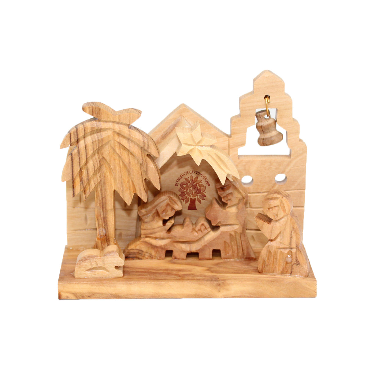 Bethlehem Nativity 3.25" Bethlehem Carving Group